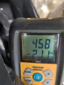 Holiday HVAC Replacement 5 Micron reading