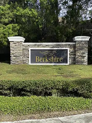 Panther Trace Riverview Fl 2 a sign in front of a building